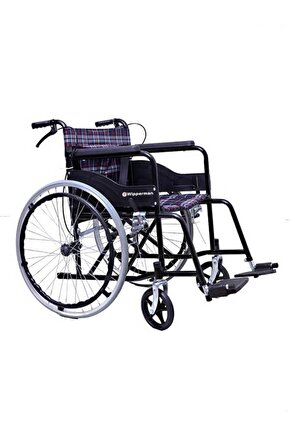 Tekerlekli Sandalye 120 Kg Taşıma Kapasitesi Katlanabilir Özellikli