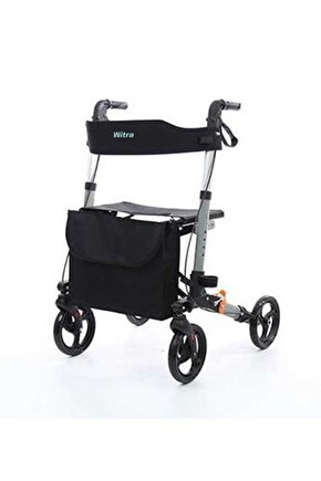 Tekerlekli Lüks Rollator Walker Yürüteç Hasta Yürüteci