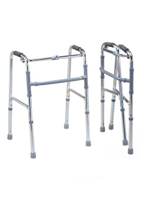 Ithal Tekerlekli Walker Wolker Hareketli Katlanabilir Hasta Yürüteci