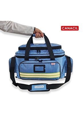 63 Cm Travma Çantası - Mavi - CANACIL - MAHİR Serisi