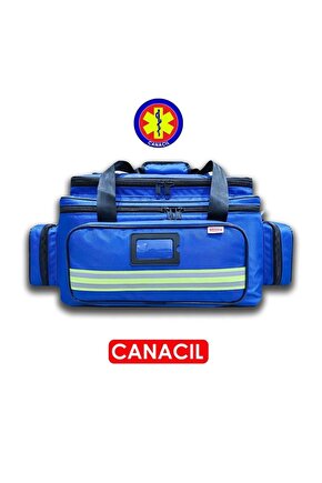 63 Cm Travma Çantası - Saks Mavi - CANACIL - MAHİR Serisi