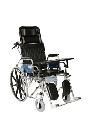 P615 Özellikli Hasta Tekerlekli Sandalye + Ağrı Bandı