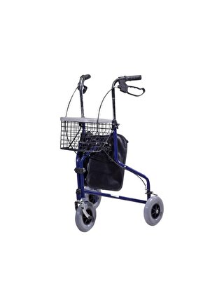 3 Lüx Tekerlekli Sepetli Yürüteç (WALKER)  Rollator Tm-h8027