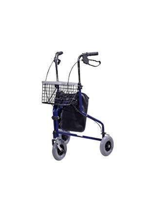 3 Lüx Tekerlekli Sepetli Yürüteç (WALKER)  Rollator Tm-h8027