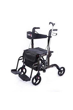 İthal Lüx Ayak Pedallı Alüminyum Rolatör Yürüteç Bz9124a