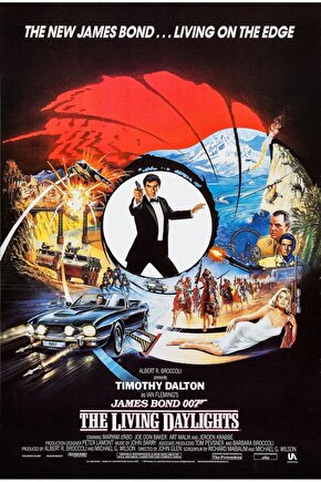 The Living Daylights (1987) 2 AFİŞ - POSTER ( FOLYO ) - AFİŞ - POSTER-7470