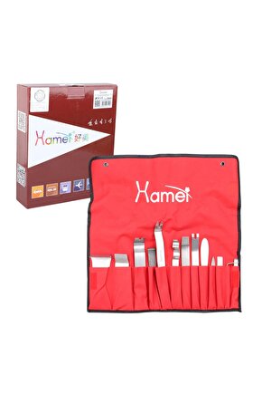 Araç Içi Ses Sistemi Sökme - Lastik Sökme - Kapi Düzeltme Çikarma Takimi Paslanmaz Çelik (4767
