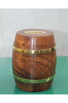 Pirinç Fıçı Kumbara 1786