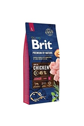 Premium Nature Büyük Irk Tavuklu Yavru Köpek Maması 15 Kg