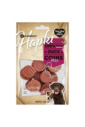Hapki Glutensiz Ördekli Coin Köpek Ödülü 85 gr