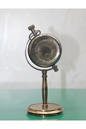Pirinç Masa Üstü Saat 16186