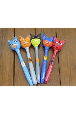 Ahşap 5li Marakas Seti Polos:12