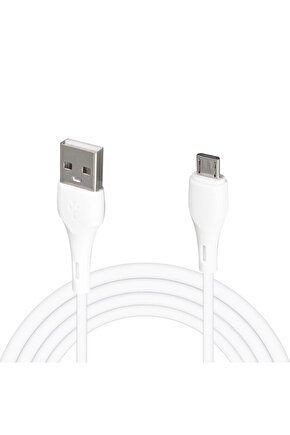 Wk-22017 Usb To Mıcro Usb 1 Mt Şarj Kablosu Kutulu (NO:5) (4767)