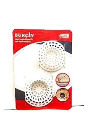 2 PARÇA PLASTİK KÜVET LAVABO SÜZGEÇ (4767)
