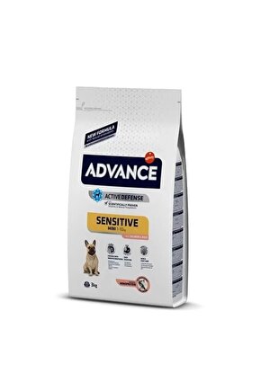 Mini Sensitive Somonlu Küçük Irk Yetişkin Köpek Maması 3 Kg