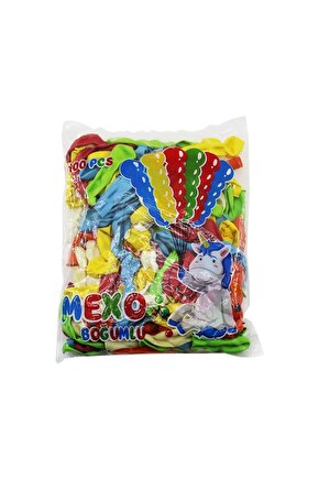 Mexo Boğumlu Balon 100pcs (4767)