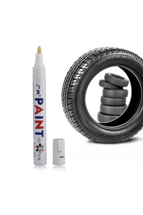 M101 ARAÇ MOTOSİKLET LASTİK BOYA KALEMİ (KIRMIZI - -MAVİ - -SARI - YEŞİL - SİYAH) (4767)