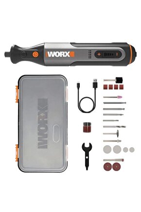 Wx106 8volt Kalem Tipi Devir Ayarlı Profesyonel Gravür Makinesi 21 Parça Aksesuar