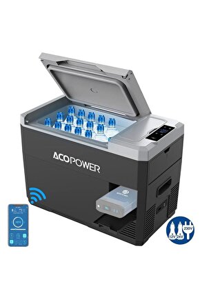 V28 1224220volt 28litre Kompresörlü Outdoor Oto Buzdolabı (AKÜ DAHİL DEĞİLDİR)