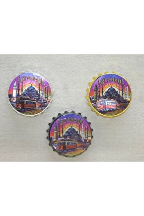 İstanbul Temalı Metal Magnet Alk4340