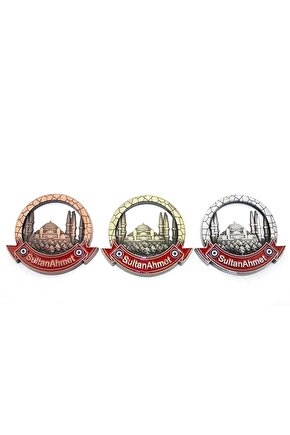 İstanbul Temalı Metal Magnet Alk3339
