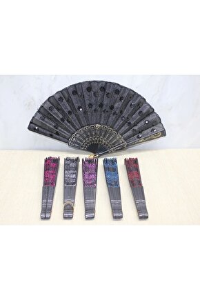 Plastik Pullu Yelpaze Alk3567