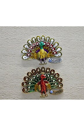 Swaroski Tavuskuşu Magnet Alk3852