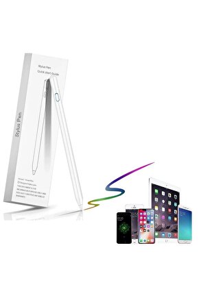Evrensel Tablet ve Dokunmatik Telefonlarla Uyumlu Hassas Çizim ve Tasarım Kalemi (4767)
