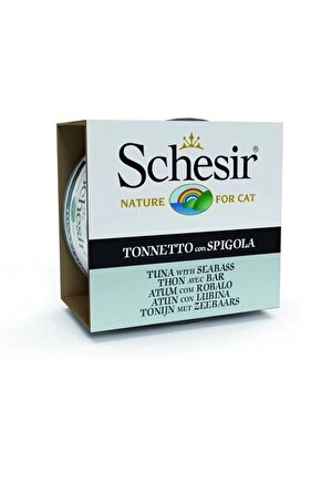 Ton Balıklı Ve Levrekli Jöleli Konserve Yetişkin Kedi Maması 85 gr