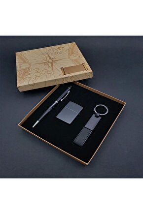 Kalem Çakmak Anahtarlık 3lü Set