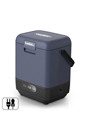 Clk12 1224volt 220volt 12 Litre Taşınabilir Kompresörlü Oto Buzdolabı