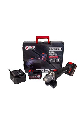 Gcg20-f2 20v 5 Ah Çift Akülü Avuç Taşlama