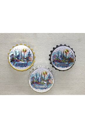 İstanbul Temalı Metal Magnet Alk4341