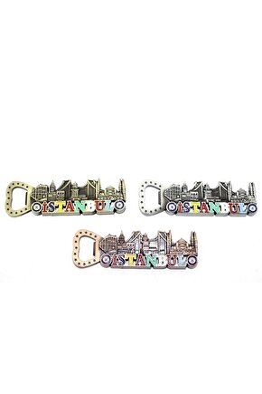 İstanbul Temalı Metal Magnet Alk3334
