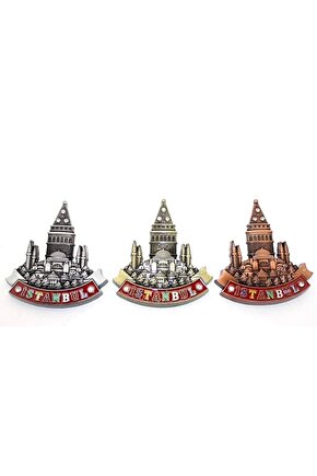 İstanbul Temalı Metal Magnet Alk3332
