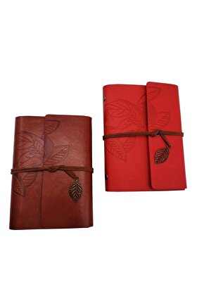 Küçük Boy Retro Deri Defter