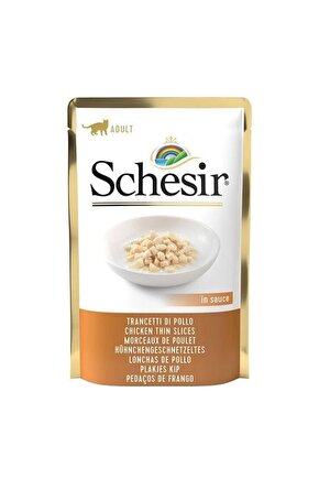 Kıyılmış Tavuklu Yetişkin Konserve Kedi Maması 85 gr