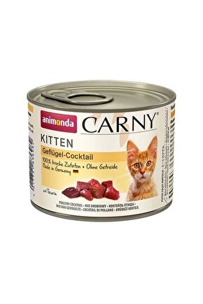 Carny Kitten Kümes Hayvanlı Konserve Kedi Maması 200 gr
