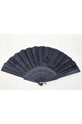 Plastik Siyah Yelpaze Alk3569