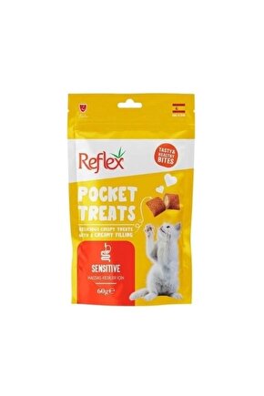 Pocket Treats Sensitive Kedi Ödül Maması 60 gr