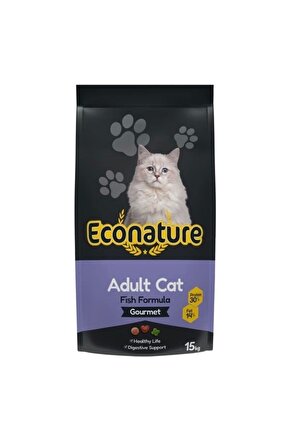 Gurme Balıklı Yetişkin Kedi Maması 15 Kg