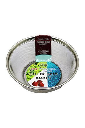 28CM METAL KULPSUZ TEL SEPET SÜZGEÇ (4767)