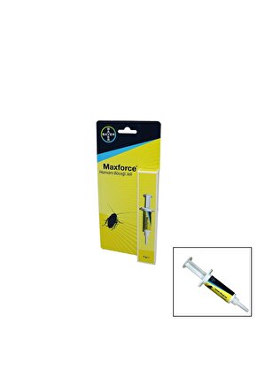 BAYER MAXFORCE HAMAM BÖCEĞİ JELİ - ŞIRINGA 5GR. (4767)