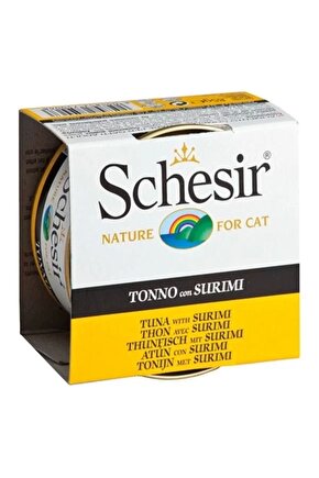 Ton Balık Ve Surimi Jöleli Konserve Kedi Maması 85 gr