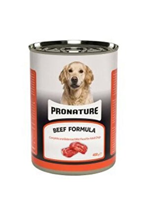 Sığır Etli Parça Etli Yetişkin Köpek Konservesi 400 gr