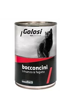 Sığır Etli Ve Ciğerli Yetişkin Konserve Kedi Maması 400 gr