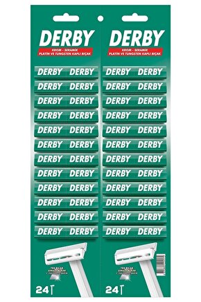 Derby Tek Bıçak Kartela 48li