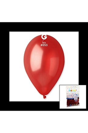 Gm-110-53 Metalik - Kırmızı Balon 11&apos;&apos; - 28cm - 100 Parça (4767)