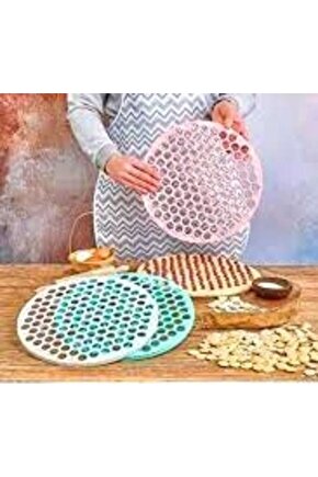 BÜYÜK - 32CM MANTI KALIBI PLASTİK (4767)