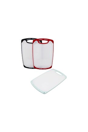 31X20CM  KÜÇÜK  PLASTİK  KESİM PANOSU  KAYMAZ SİLİKON KENARLIK - 10MM KALINLIK (4767)